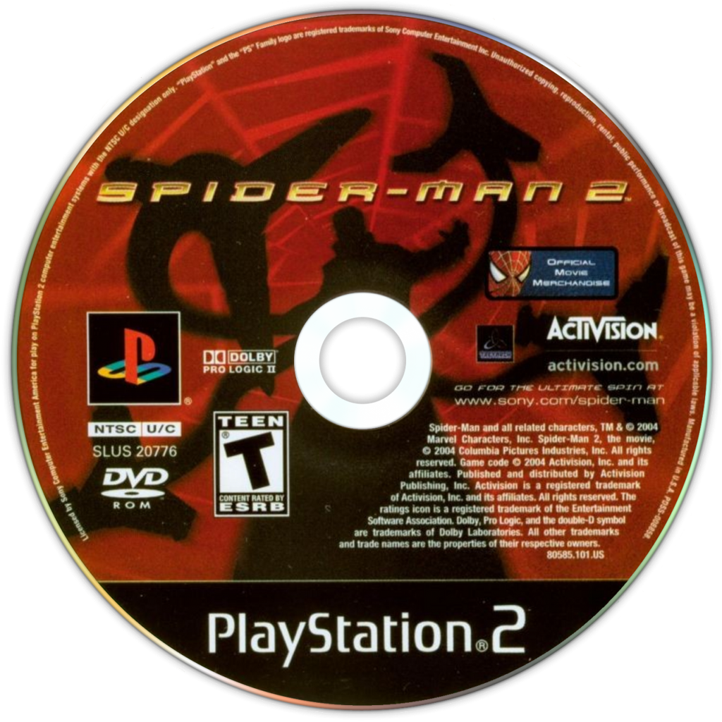 Spider-Man 2 – PlayStation 2 (PS2)