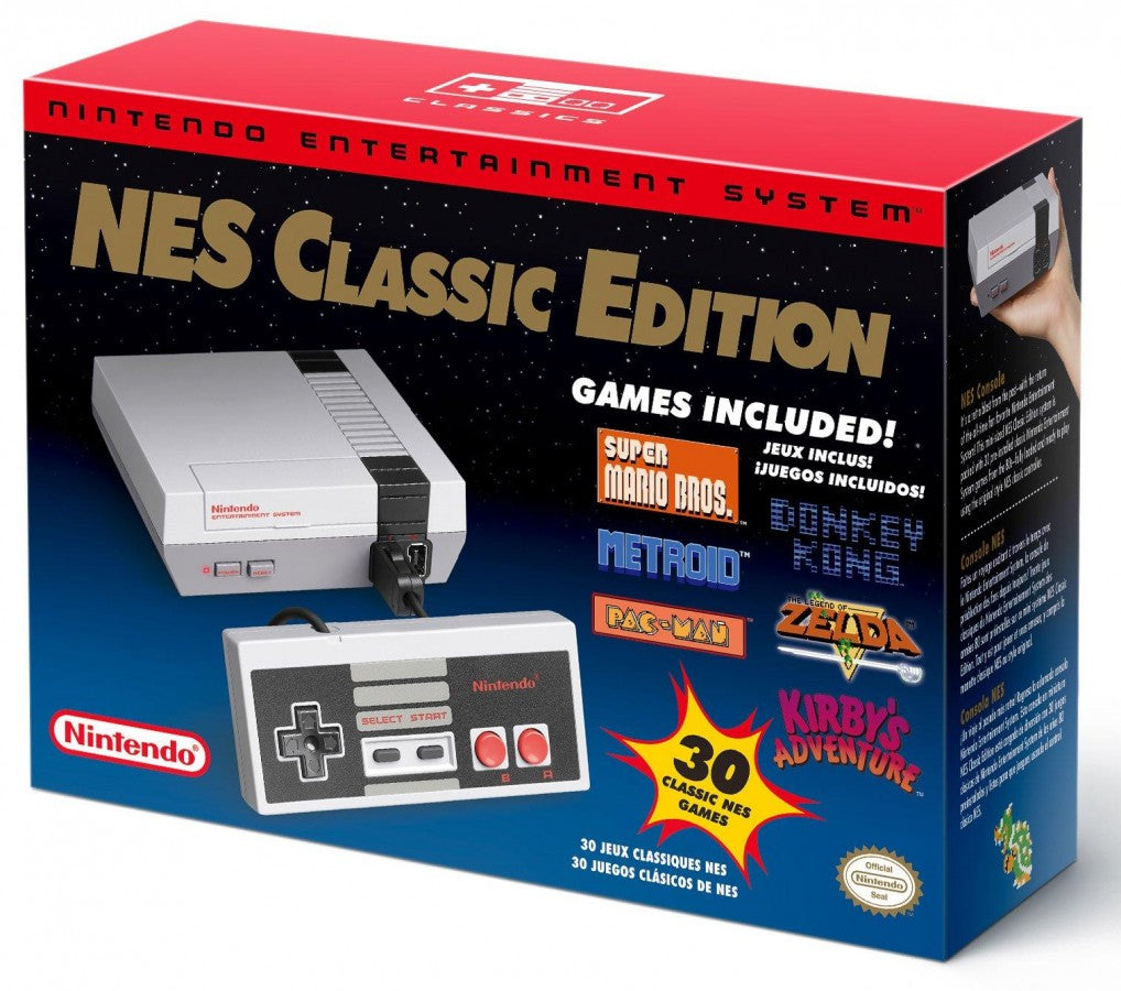 Nintendo Entertainment System Classic Edition (NES Classic) [CIB][Two Controllers]