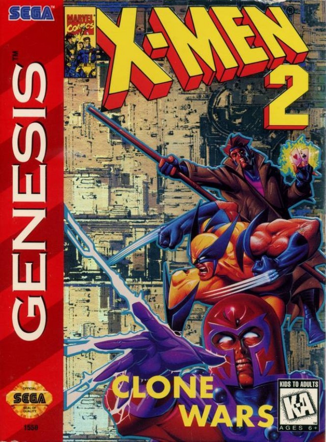 X-Men 2: The Clone Wars – Sega Genesis (GEN)