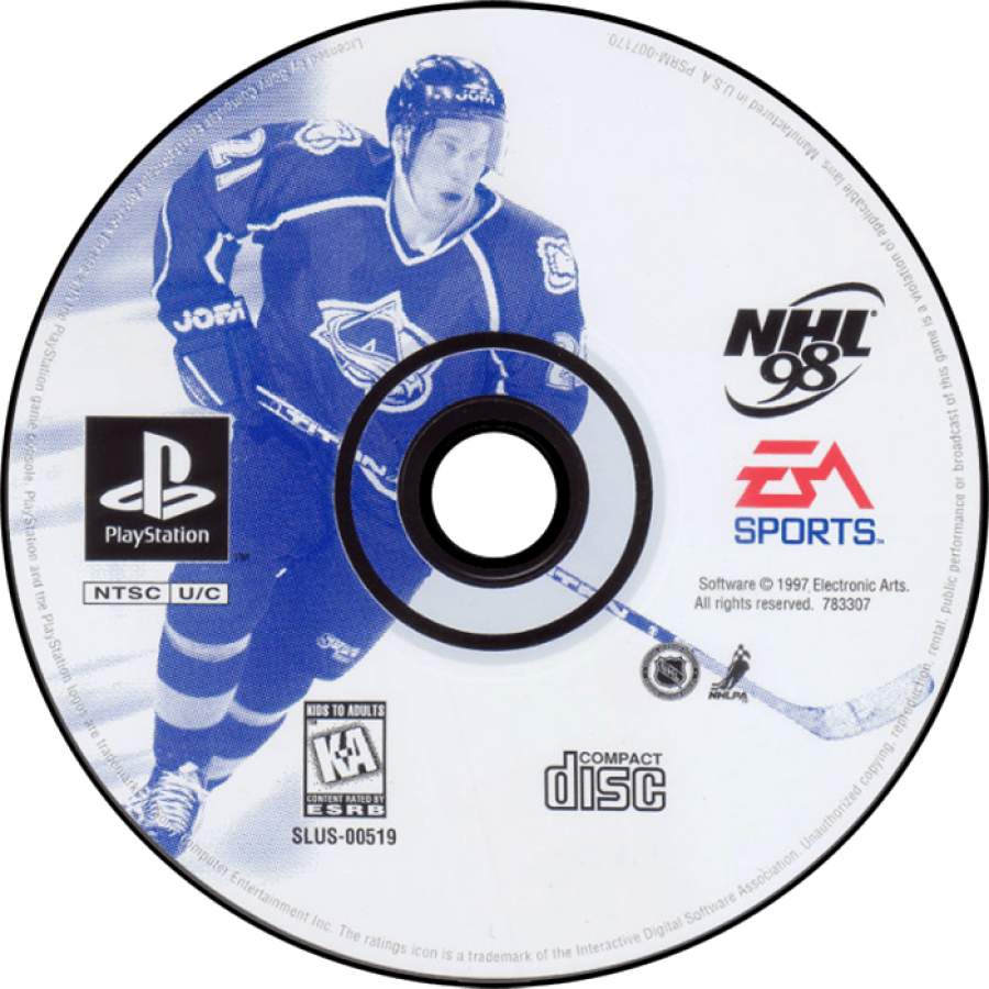 NHL 98 – PlayStation 1 (PS1)