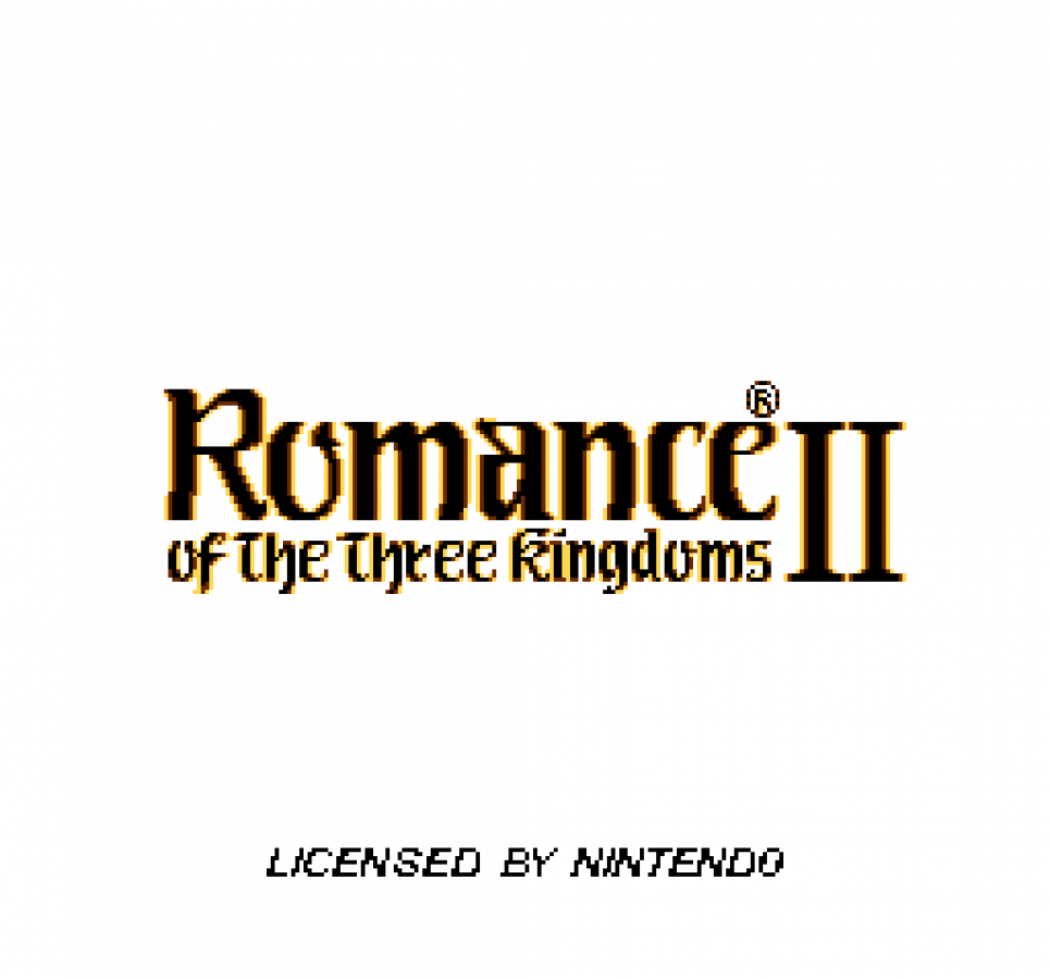 Romance of the Three Kingdoms II – Super Nintendo Entertainment System (SNES)