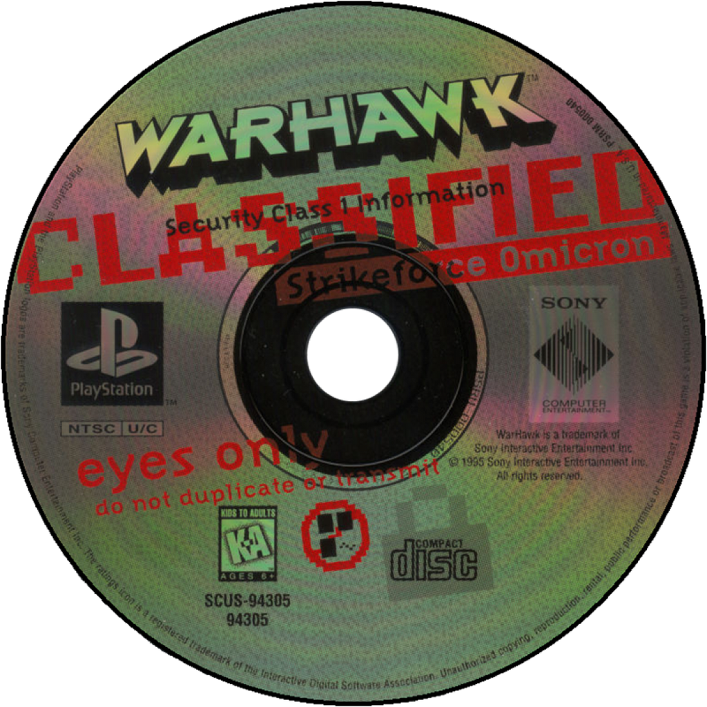 Warhawk [Long Box] – PlayStation 1 (PS1)