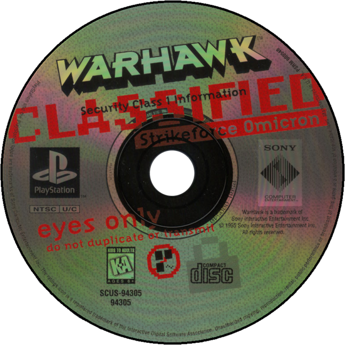Warhawk [Long Box] – PlayStation 1 (PS1)