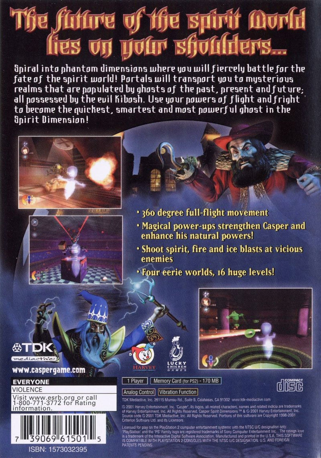 Casper: Spirit Dimensions – PlayStation 2 (PS2)