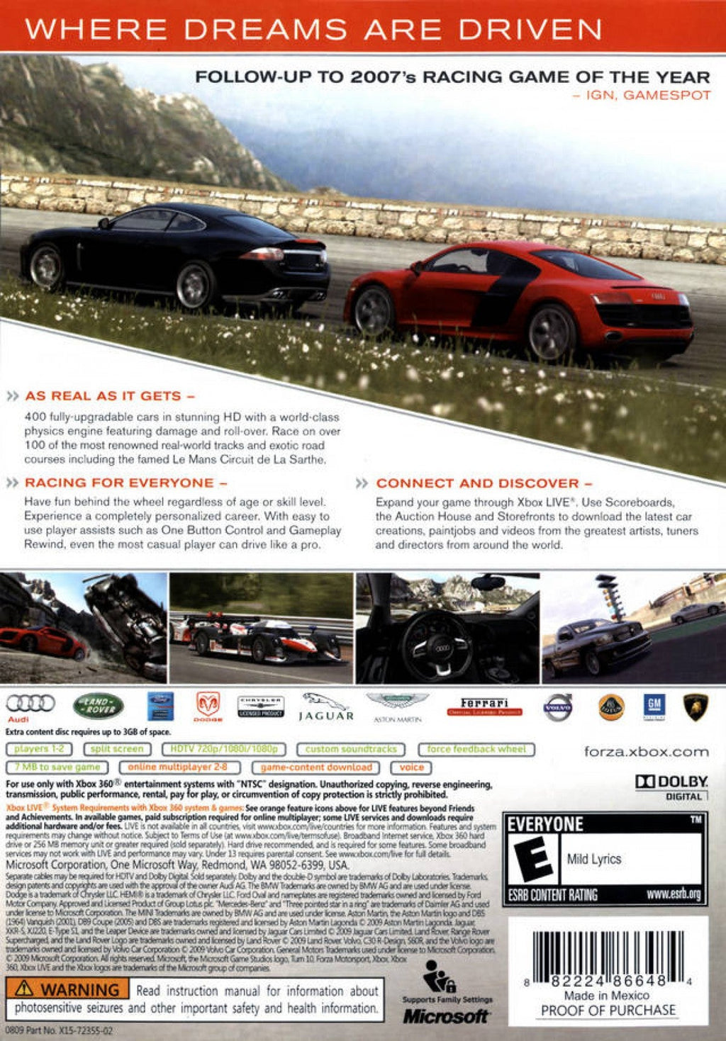 Forza Motorsport 3 – Xbox 360 (X360)