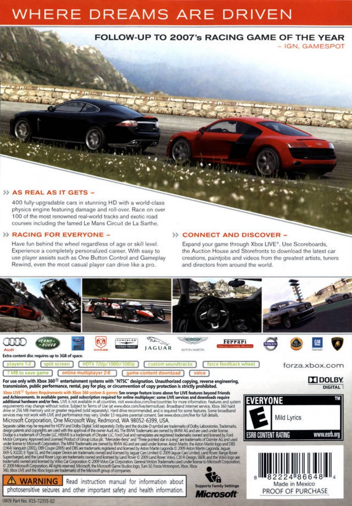 Forza Motorsport 3 – Xbox 360 (X360)