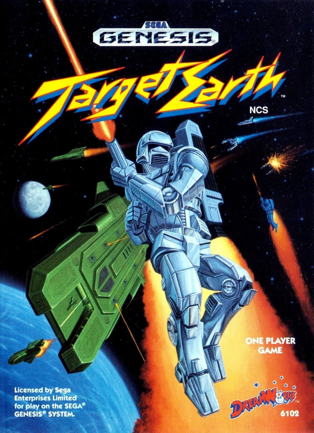 Target Earth – Sega Genesis (GEN)