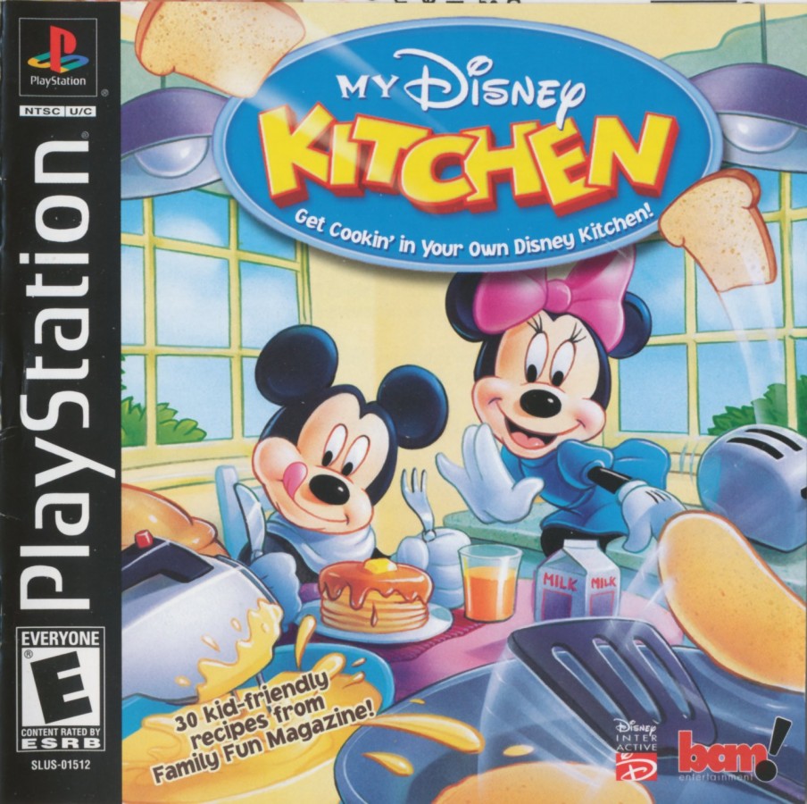 My Disney Kitchen – PlayStation 1 (PS1)