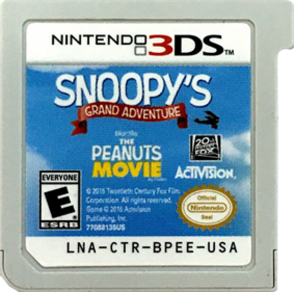 Snoopy's Grand Adventure  – Nintendo 3DS (3DS)