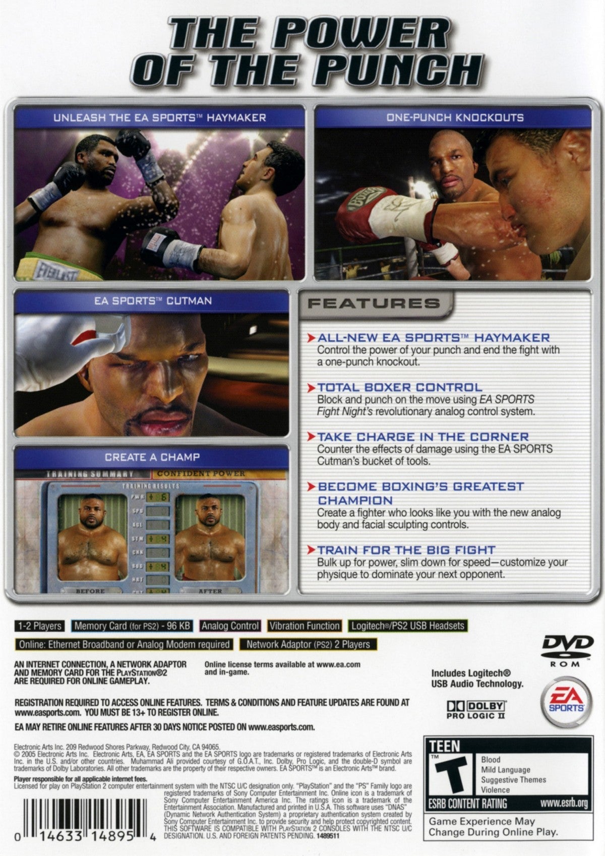Fight Night Round 2 – PlayStation 2 (PS2)
