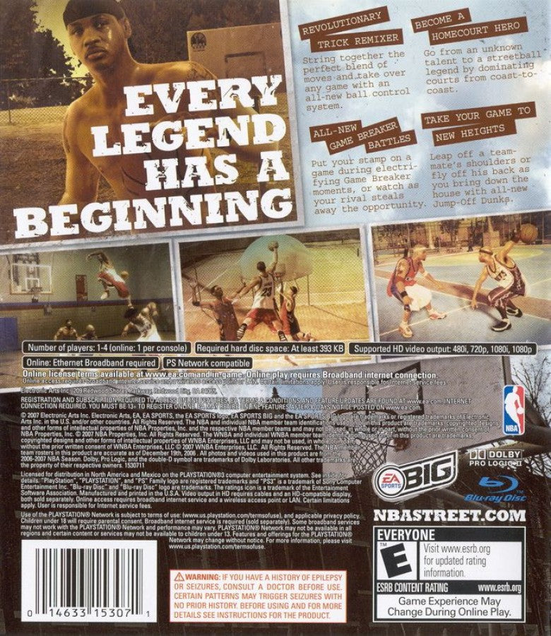 NBA Street: Homecourt – PlayStation 3 (PS3)