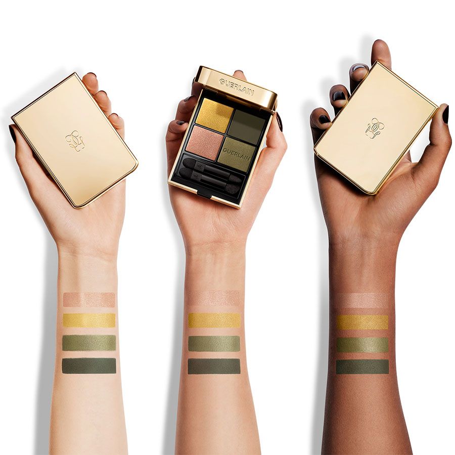 Guerlain Ombres G Eyeshadows Quad 870 Emerald Feathers 4g