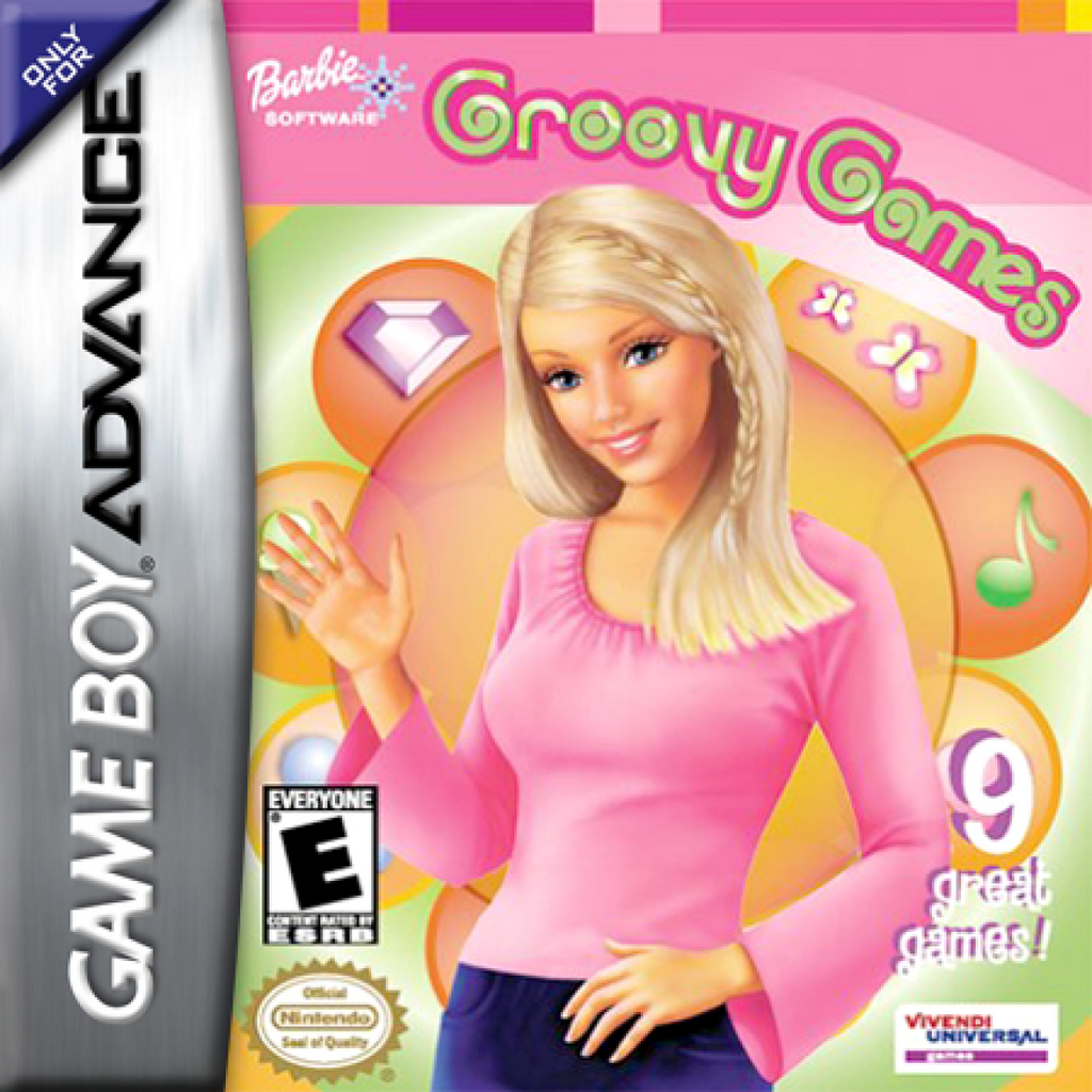 Barbie Groovy Games – Game Boy Advance (GBA)