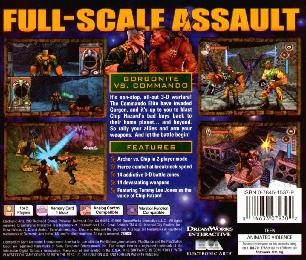 Small Soldiers – PlayStation 1 (PS1)