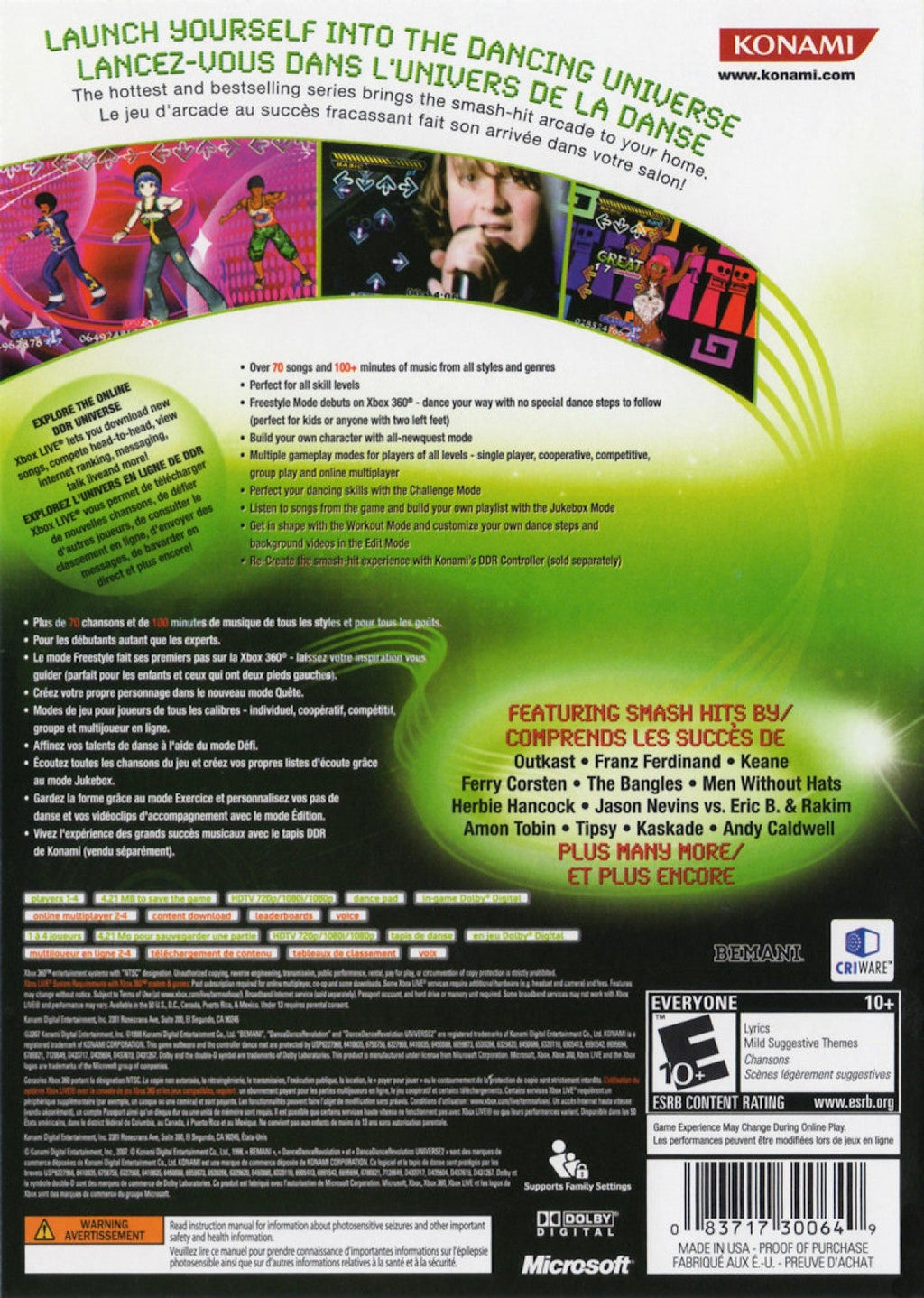 Dance Dance Revolution Universe 2 – Xbox 360 (X360)