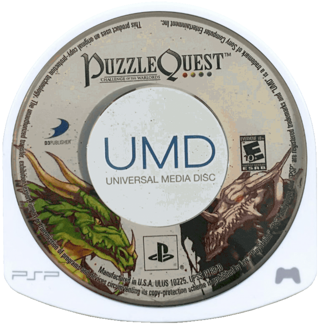 Puzzle Quest: Challenge of the Warlords – PlayStation Portable (PSP)