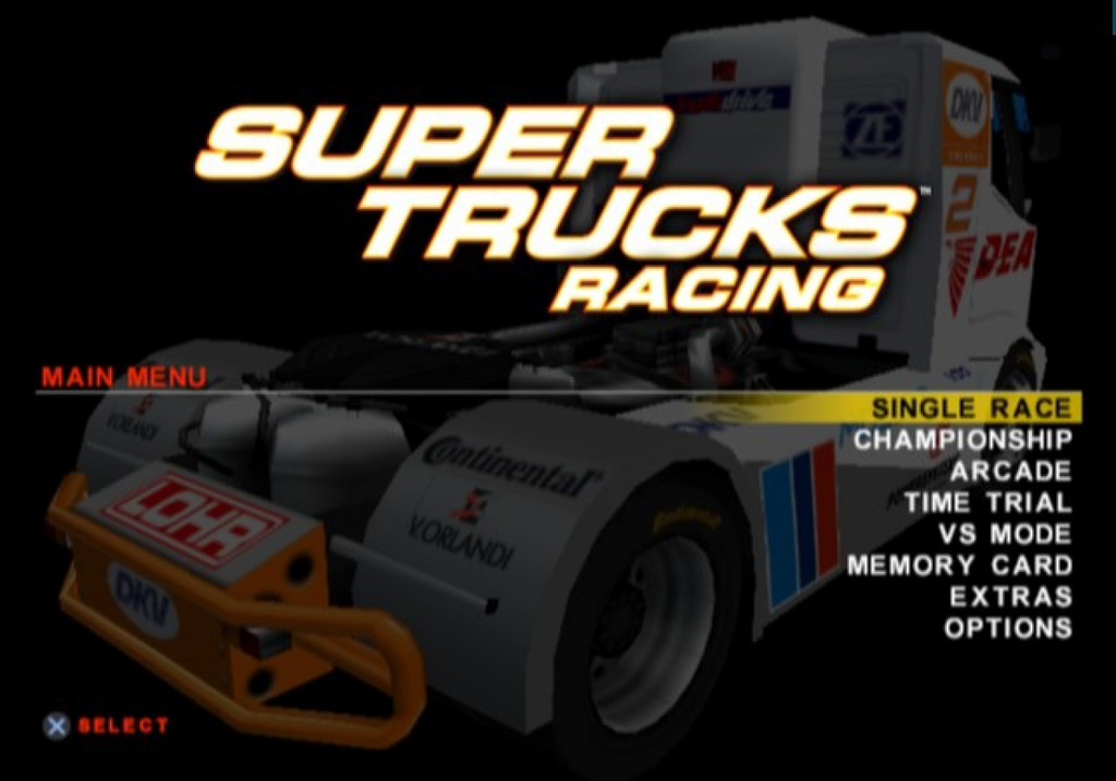 Super Trucks Racing – PlayStation 2 (PS2)