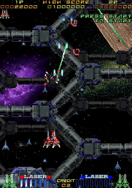 Galactic Attack – Sega Saturn (SS)