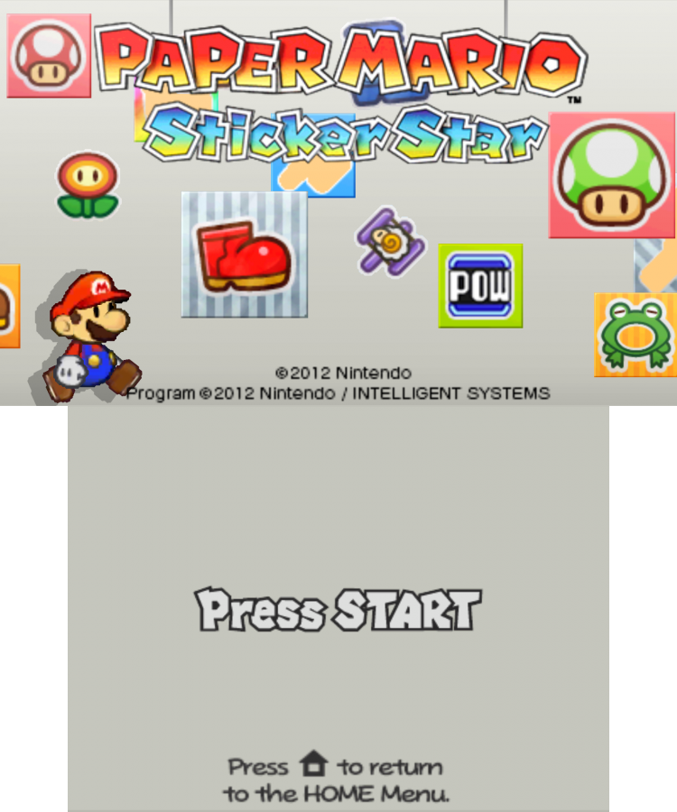 Paper Mario: Sticker Star – Nintendo 3DS (3DS)