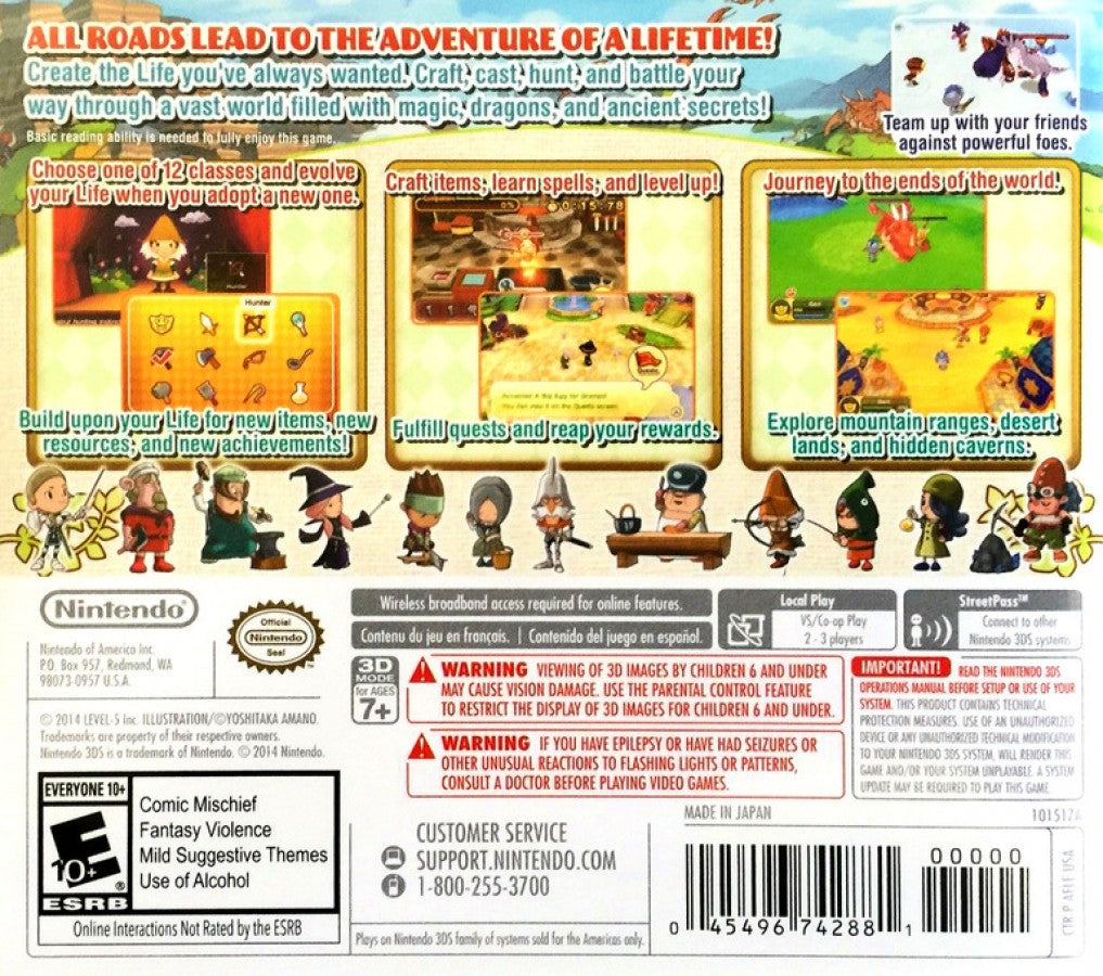 Fantasy Life – Nintendo 3DS (3DS)