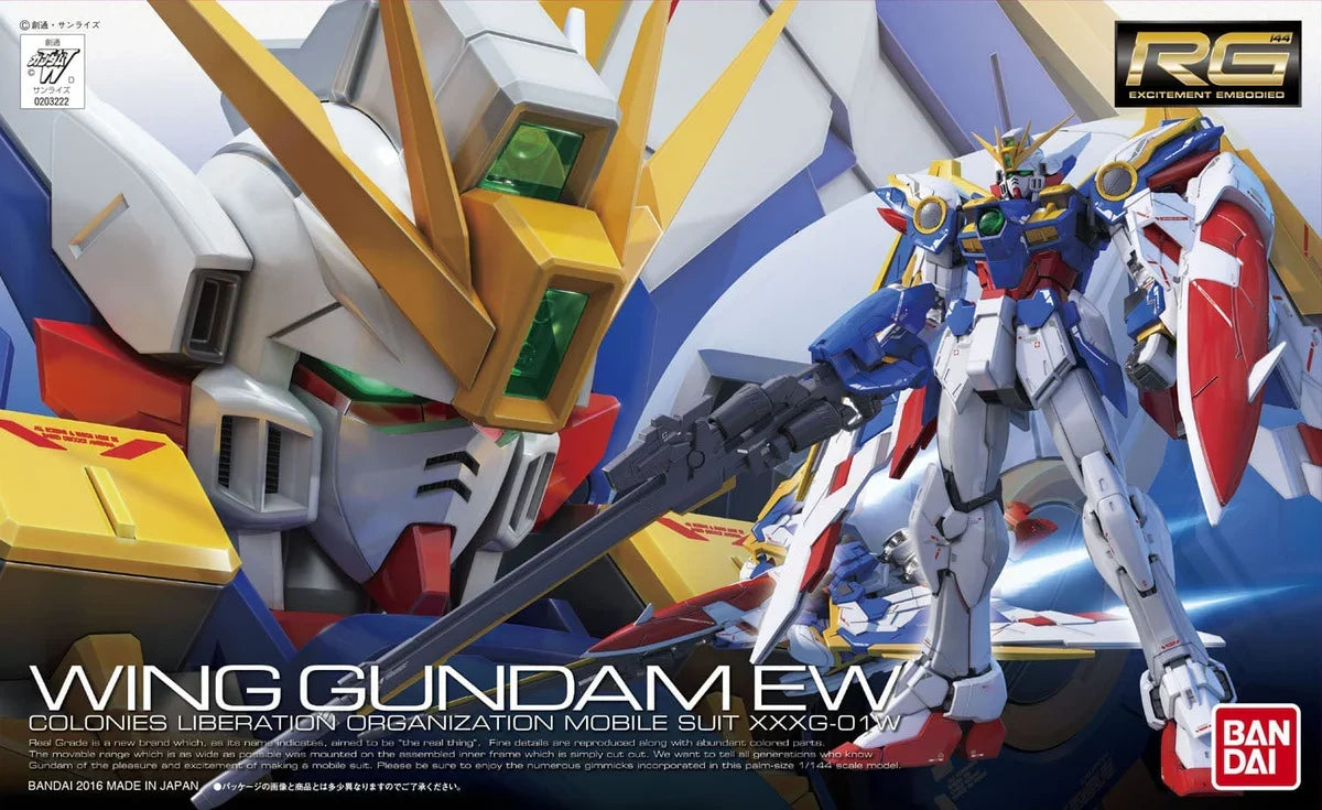 #20 XXXG-01W Wing Gundam (EW), "Gundam Wing: Endless Waltz", Bandai RG – Gundam Model Kit
