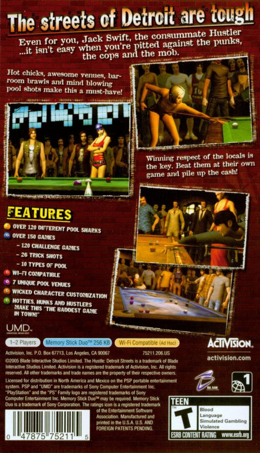 The Hustle: Detroit Streets – PlayStation Portable (PSP)