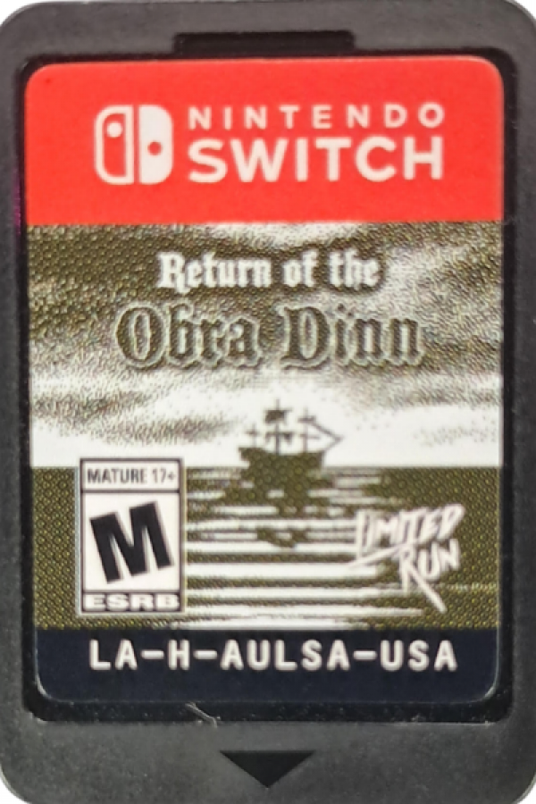 Return of the Obra Dinn [Limited Run #078] – Nintendo Switch (NS)