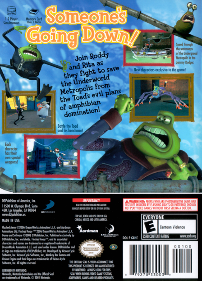 Flushed Away – GameCube (GC)