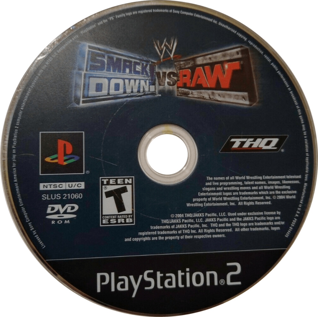 WWE SmackDown vs. Raw – PlayStation 2 (PS2)