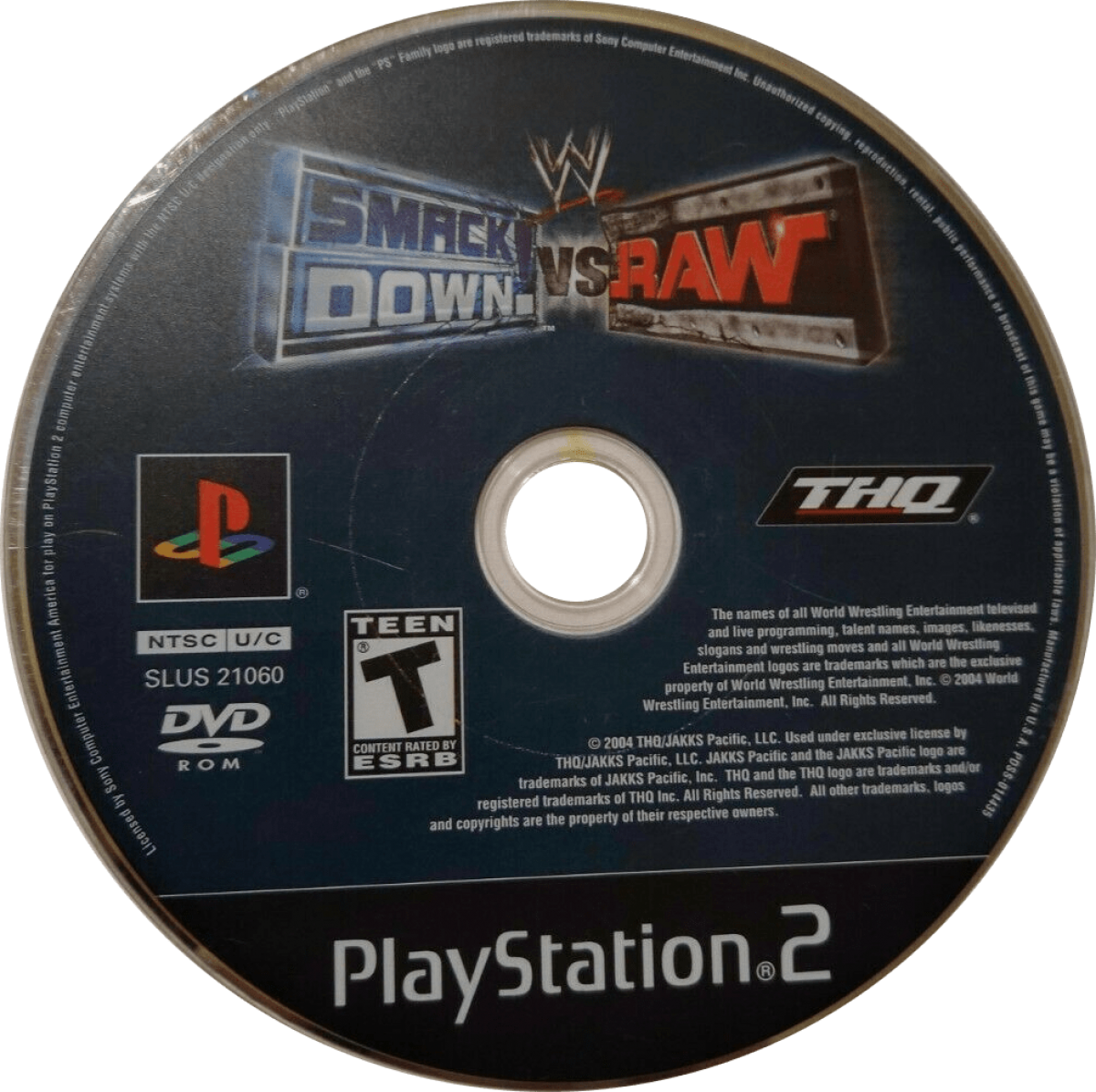 WWE SmackDown vs. Raw – PlayStation 2 (PS2)