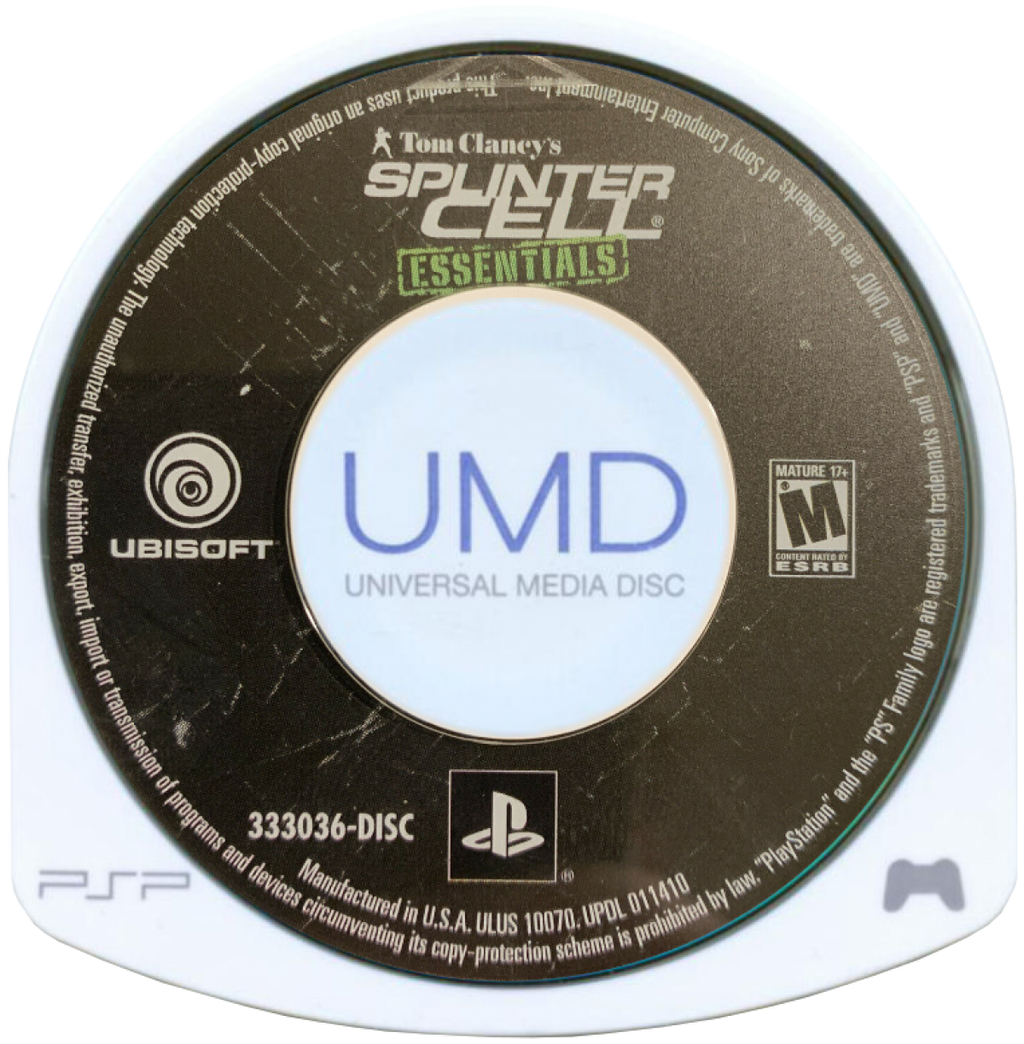 Tom Clancy's Splinter Cell: Essentials – PlayStation Portable (PSP)