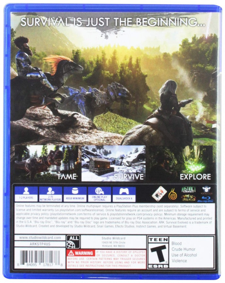 Ark: Survival Evolved – PlayStation 4 (PS4)
