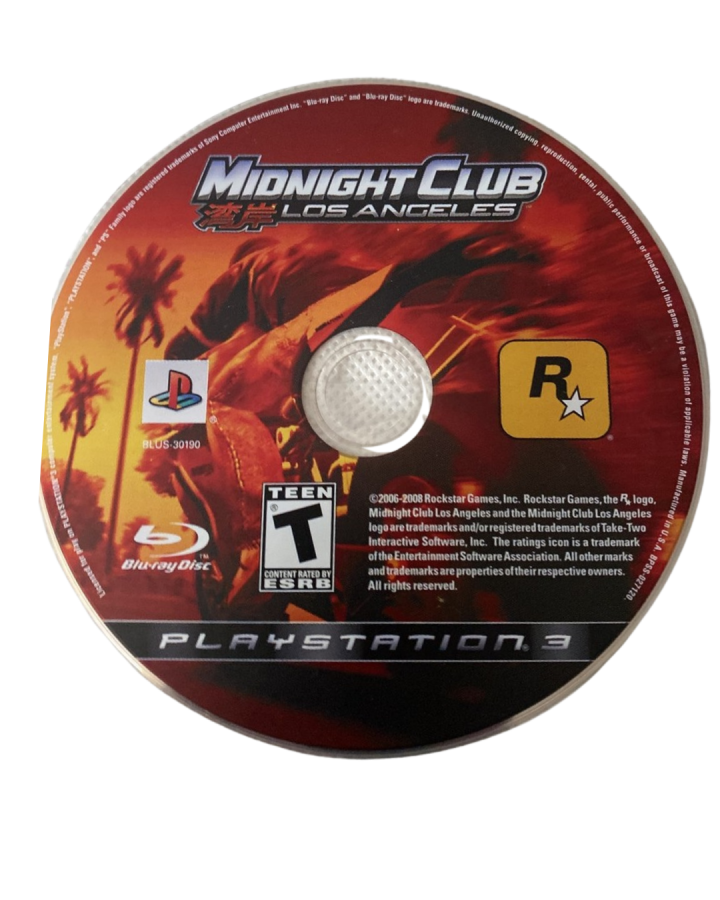 Midnight Club: Los Angeles – PlayStation 3 (PS3)