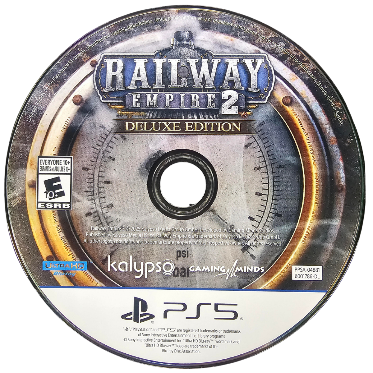 Railway Empire 2 Deluxe Edition – Playstation 5 (PS5)
