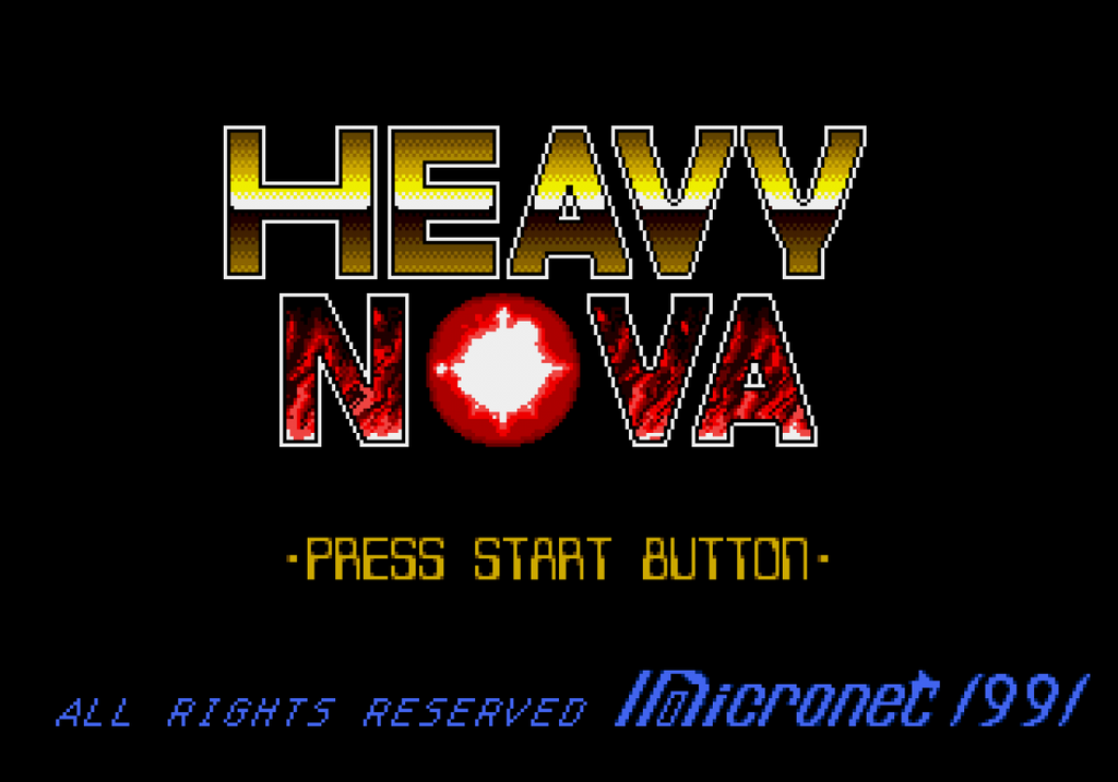 Heavy Nova – Sega Genesis (GEN)