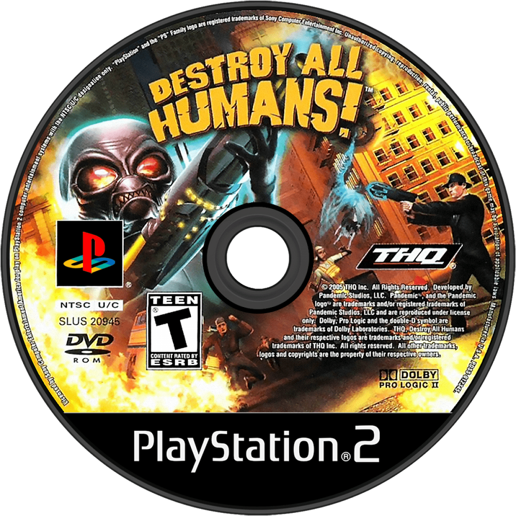 Destroy All Humans! – PlayStation 2 (PS2)