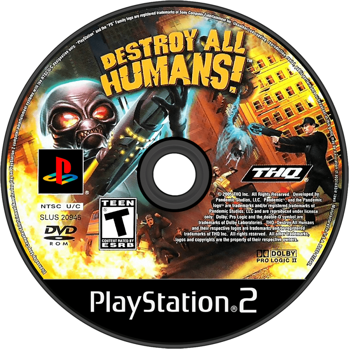 Destroy All Humans! – PlayStation 2 (PS2)