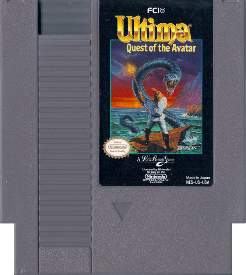 Ultima: Quest of the Avatar – Nintendo Entertainment System (NES)