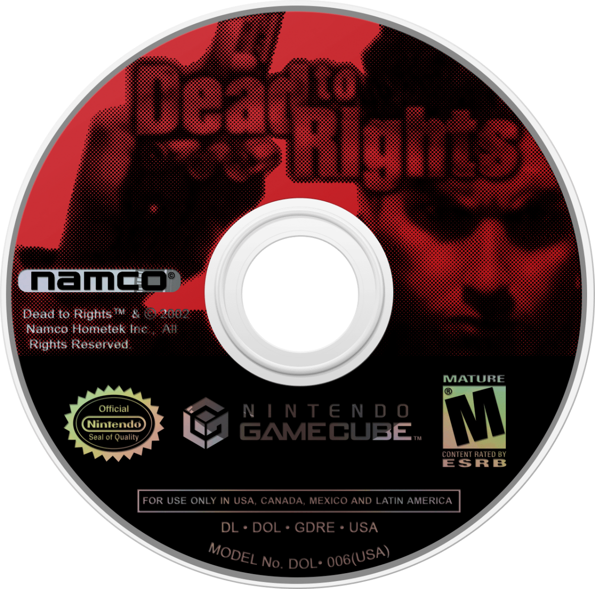 Dead to Rights – GameCube (GC)