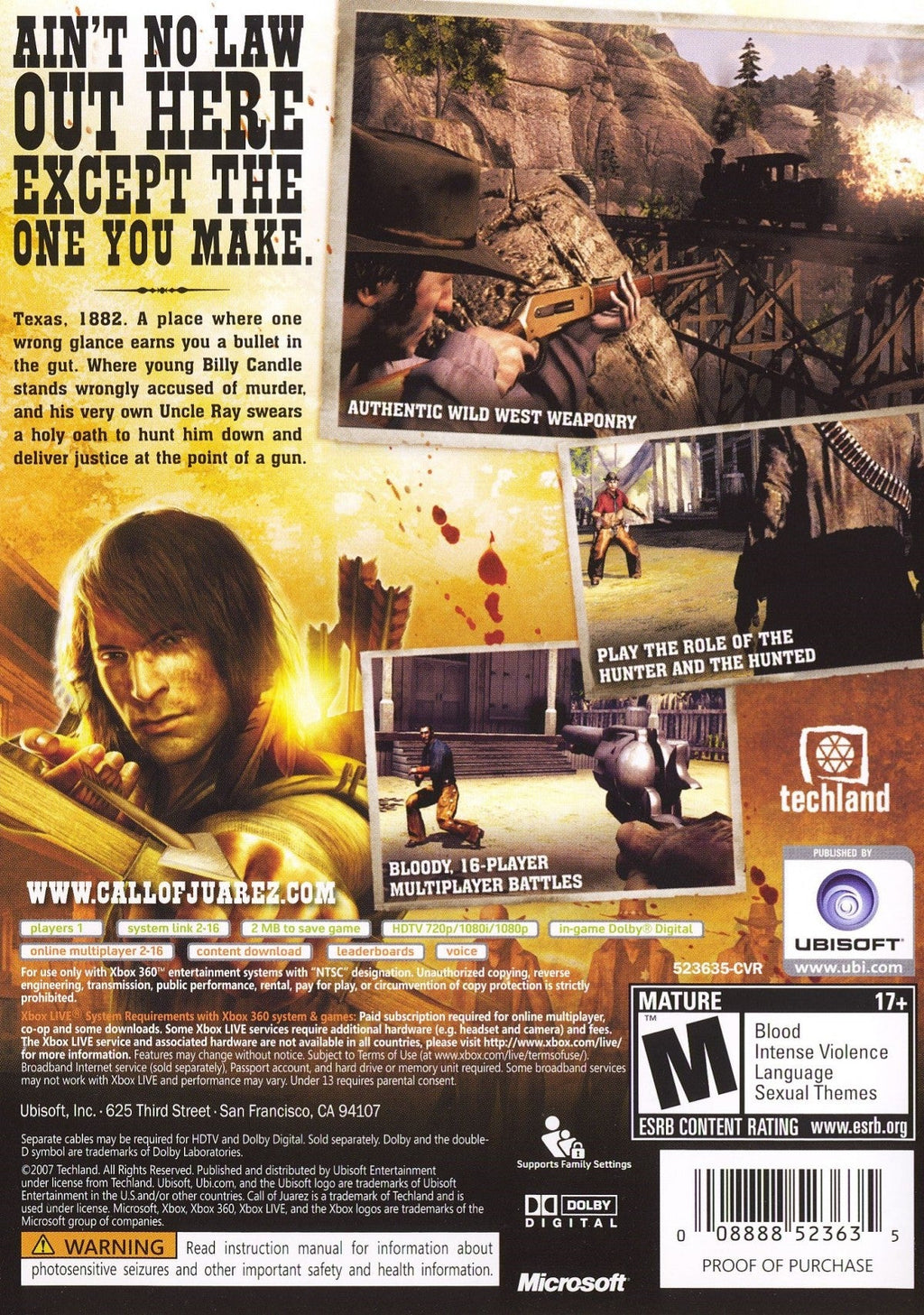 Call of Juarez – Xbox 360 (X360)