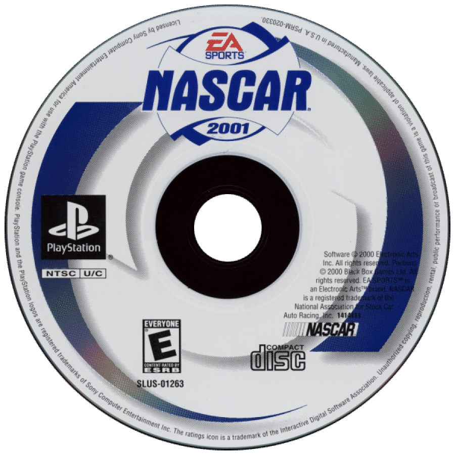 NASCAR 2001 – PlayStation 1 (PS1)