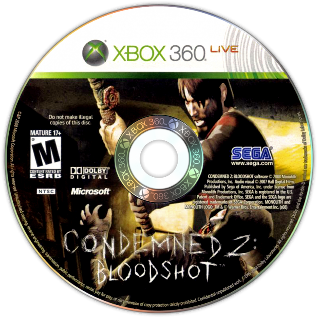 Condemned 2 Bloodshot – Xbox 360 (X360)