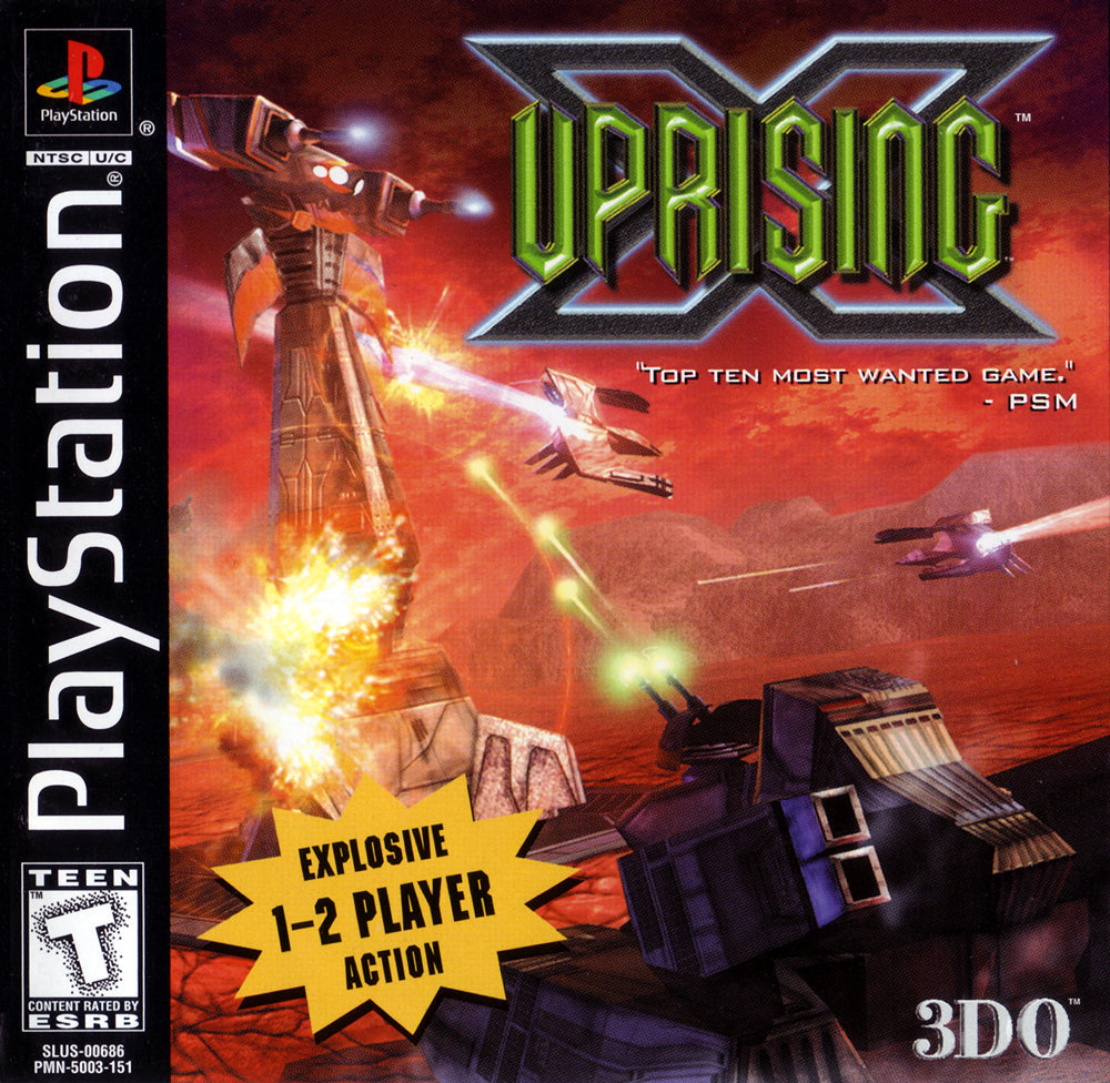 Uprising-X – PlayStation 1 (PS1)