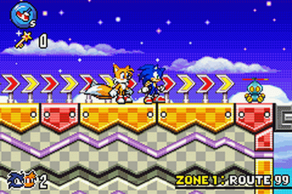 Sonic Advance 3 – Game Boy Advance (GBA)