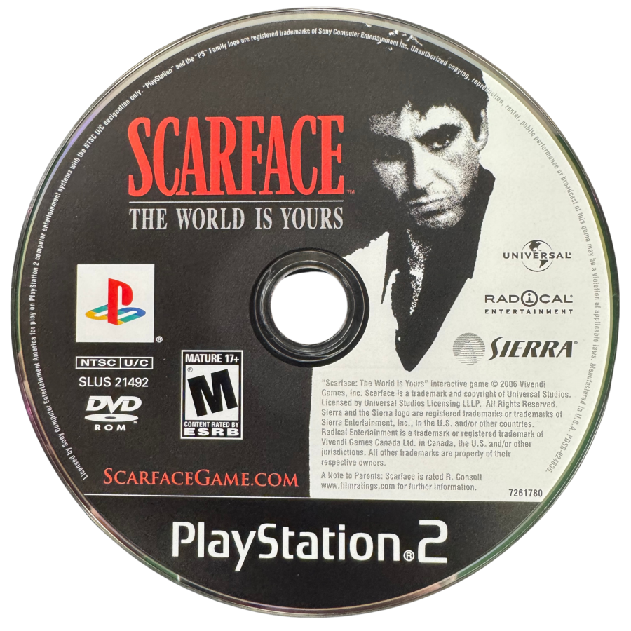 Scarface the World is Yours Collector's Edition [Complete In Box] – PlayStation 2 (PS2)