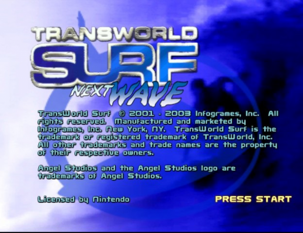 Transworld Surf: Next Wave – GameCube (GC)