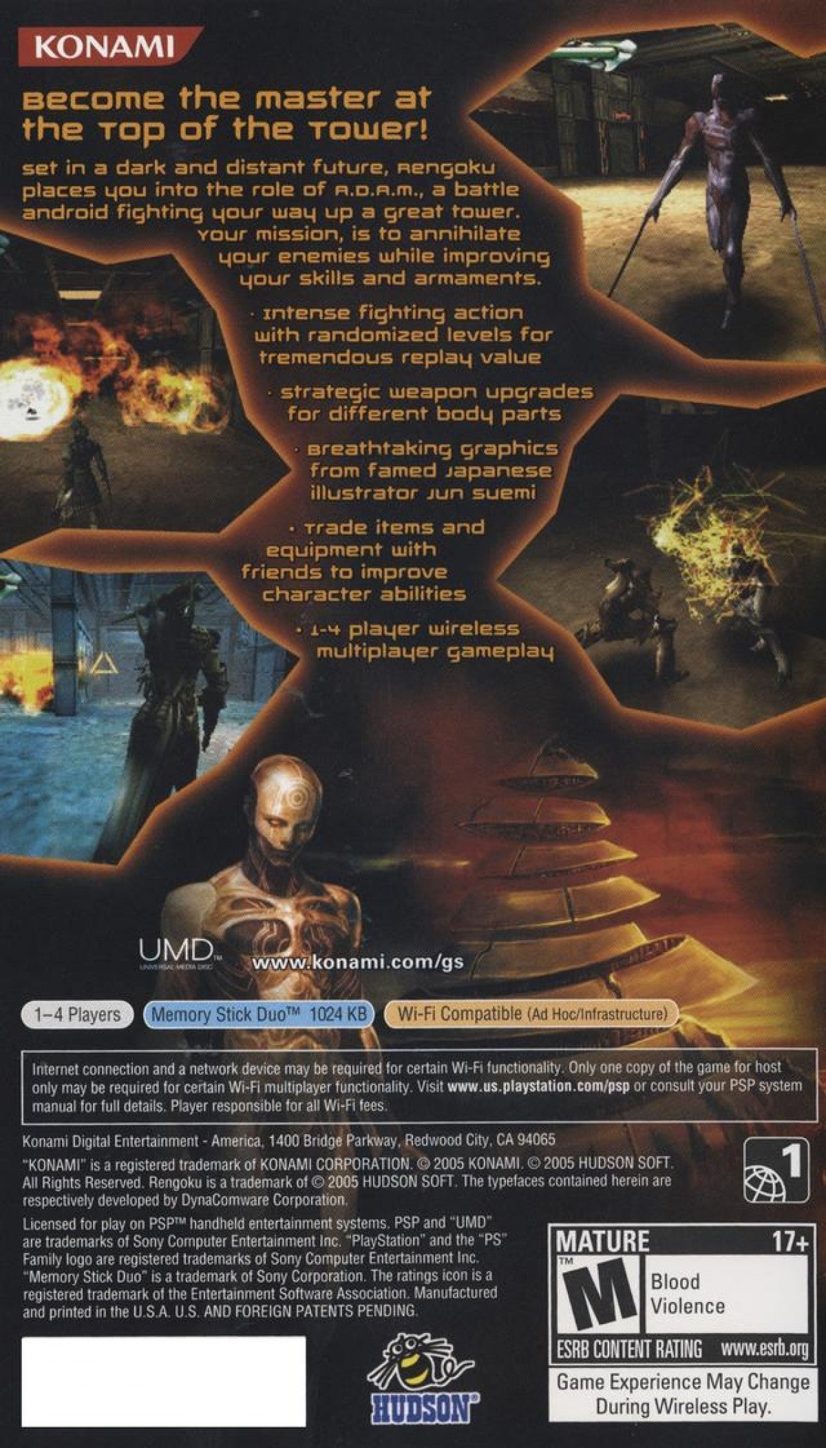 Rengoku: The Tower of Purgatory – PlayStation Portable (PSP)