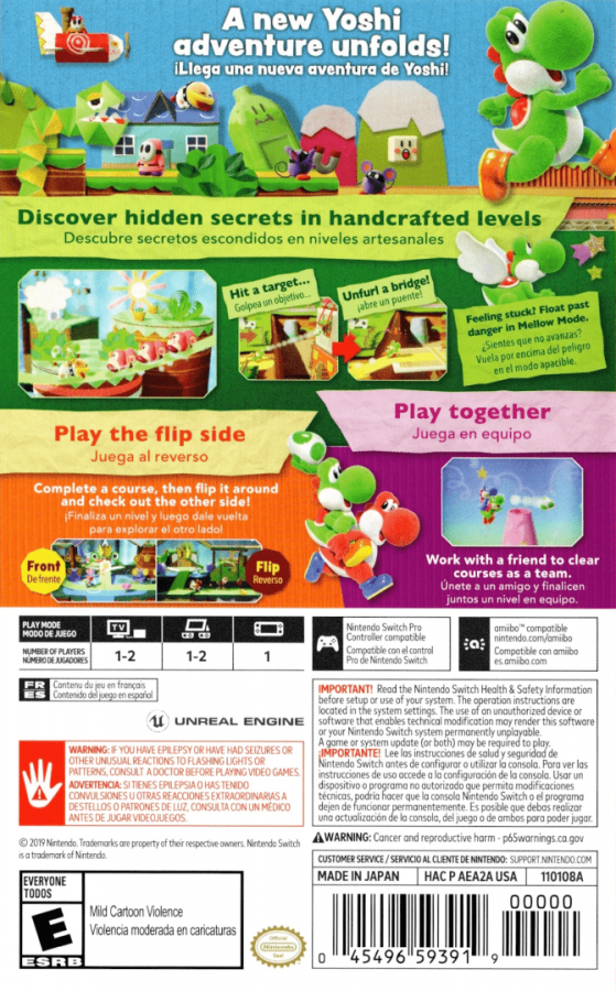 Yoshi's Crafted World – Nintendo Switch (NS)