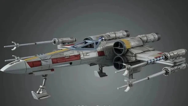 X-Wing Star Fighter "Star Wars", Bandai Hobby Star Wars 1/72 Plastic Model – Model Kit