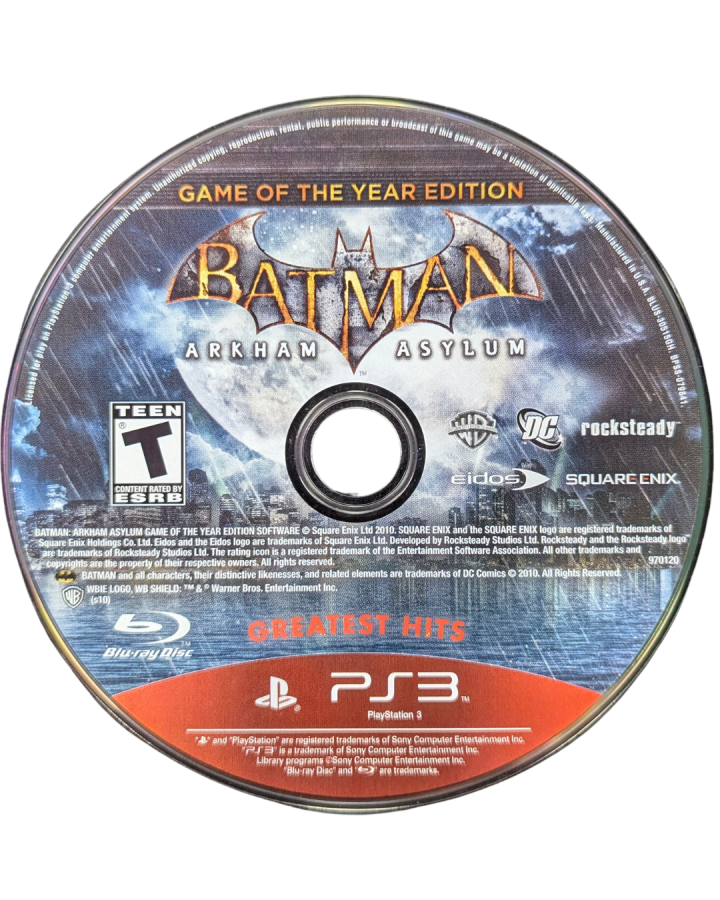 Batman: Arkham Asylum & Batman: Arkham City Dual Pack [Greatest Hits] – PlayStation 3 (PS3)